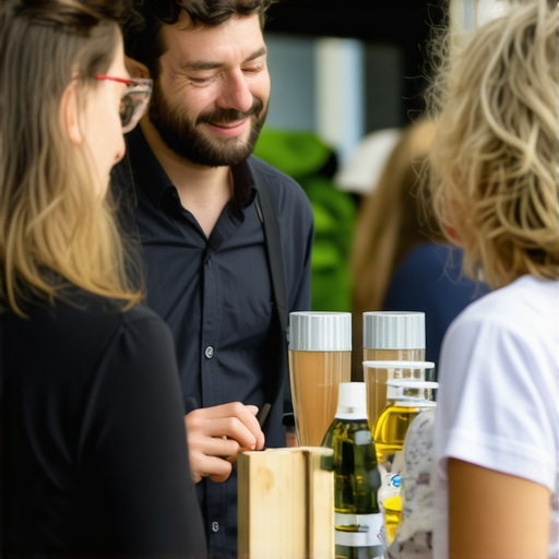 Durham business owner participating in local community event