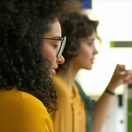 Durham business owner engaging with community event and updating Google profile