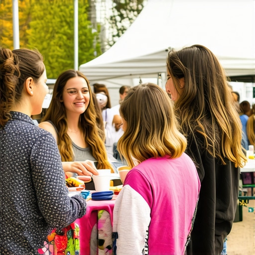 Durham Community Engagement Event Durham local business team participating in community event