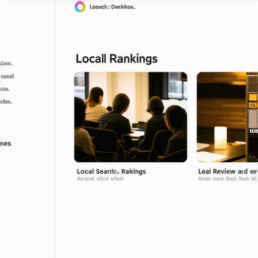 BrightLocal Dashboard for Local SEO Monitoring BrightLocal interface displaying local search rank tracking and reviews