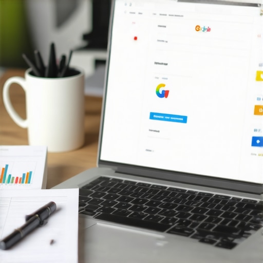 Desk with SEO audit tools and reports for local business in Durham