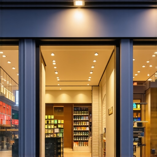 A professional photo of a Durham shop storefront during daylight, emphasizing cleanliness and appeal.