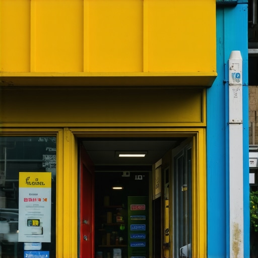 Colorful Durham shop front with signage and street activity, highlighting community engagement