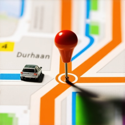 Why Your Durham Map Pin Vanishes the Moment You Drive Away